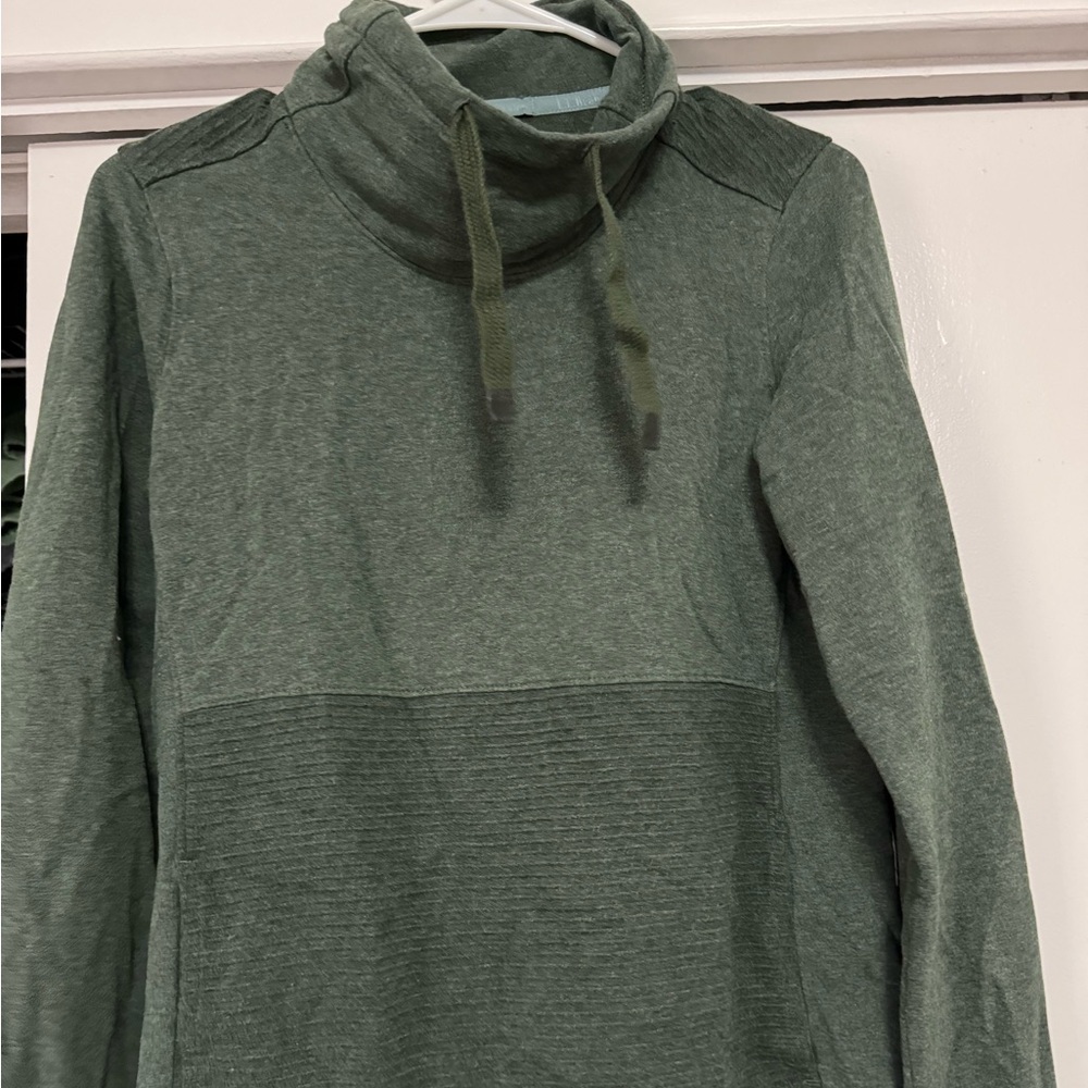 Ll bean cowl neck sweatshirt